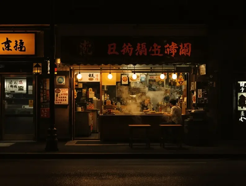 深夜馄饨铺｜718吃瓜本地推荐配图
